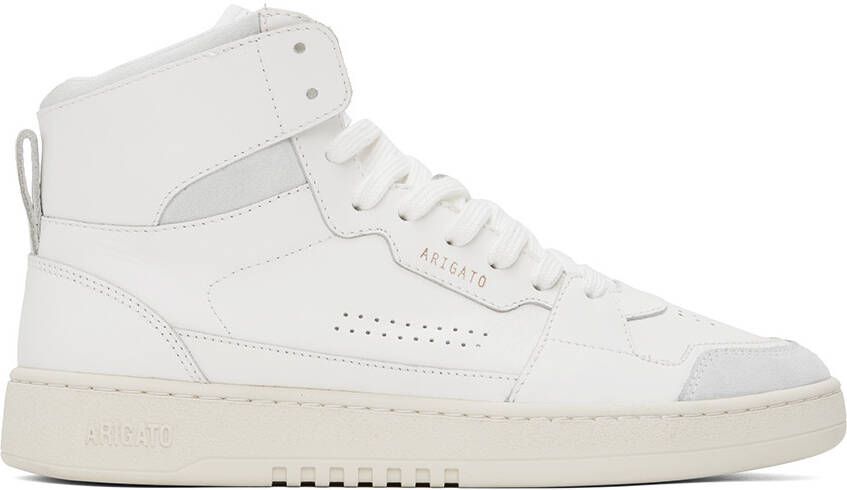 Axel Arigato White Dice Hi Sneakers - Picture 5