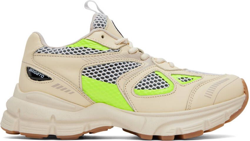 Axel Arigato Yellow Marathon Runner Sneakers - Picture 5