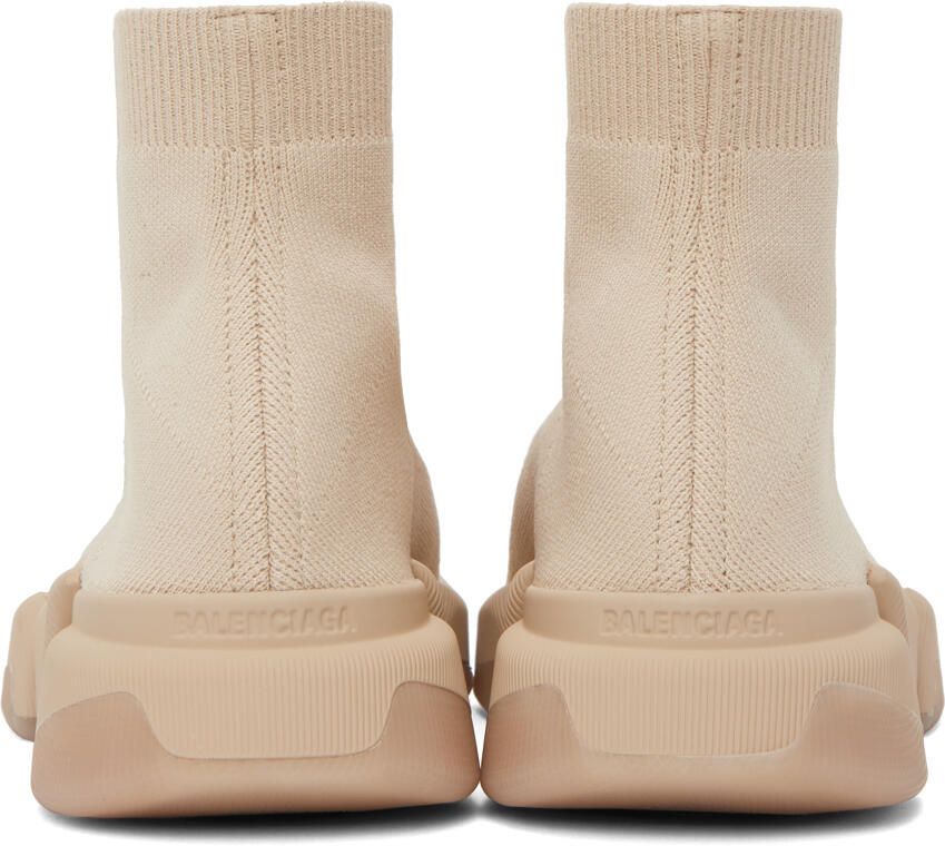 Balenciaga Beige Speed 2.0 Sneakers