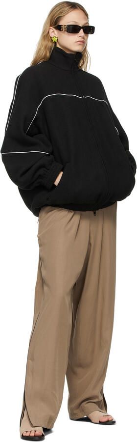 Balenciaga Beige Stretch Sandals - Picture 4