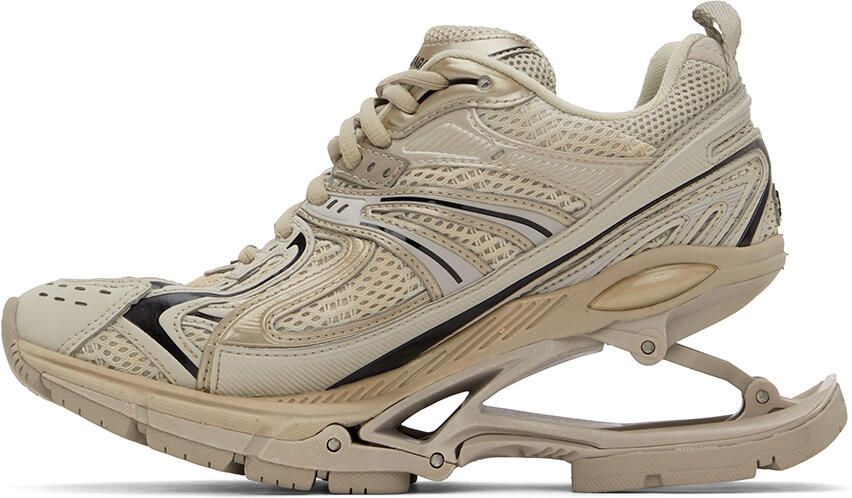 Balenciaga Beige X-Pander Sneakers - Picture 3