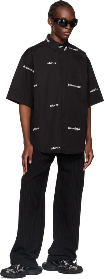 Balenciaga Black & White 3XL Sneakers - Picture 4