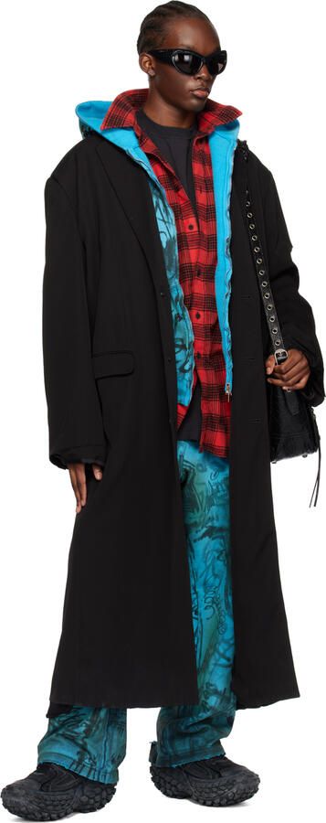 Balenciaga Black Bouncer Sneakers - Picture 4