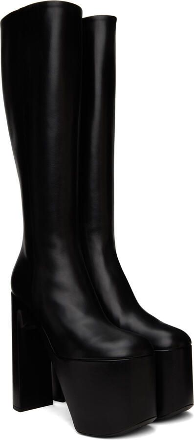 Balenciaga Black Camden 160 Boots - Picture 3