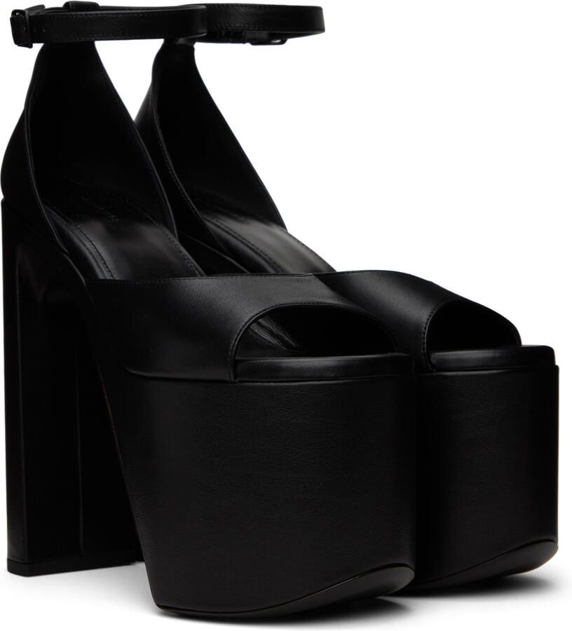 Balenciaga Black Camden 160 Heeled Sandals