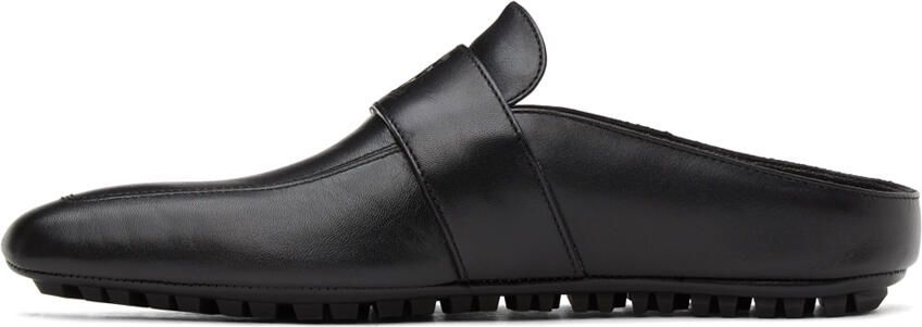Balenciaga Black City Sabot Loafers - Picture 3