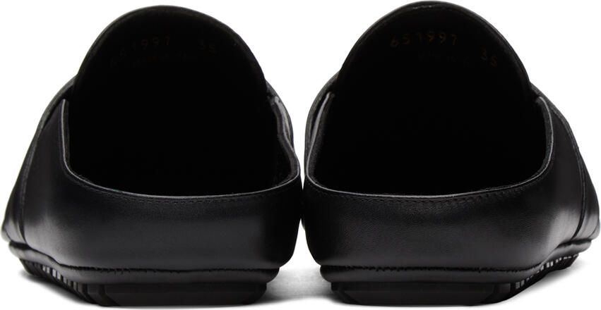 Balenciaga Black City Sabot Loafers - Picture 2