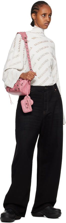 Balenciaga Black Crocs Edition Mules - Picture 4