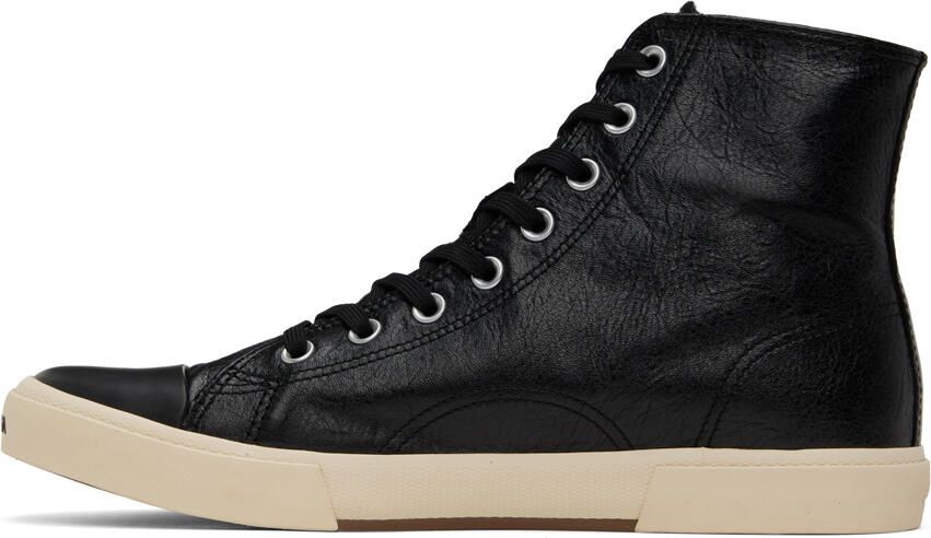 Balenciaga Black Paris Sneakers - Picture 3