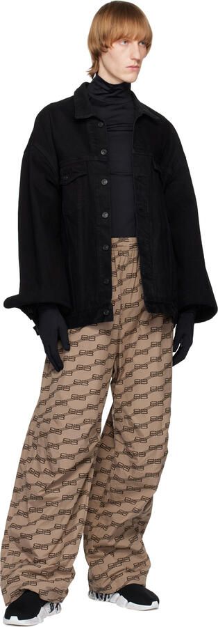 Balenciaga Black Speed 2.0 Graffiti Sneakers - Picture 4