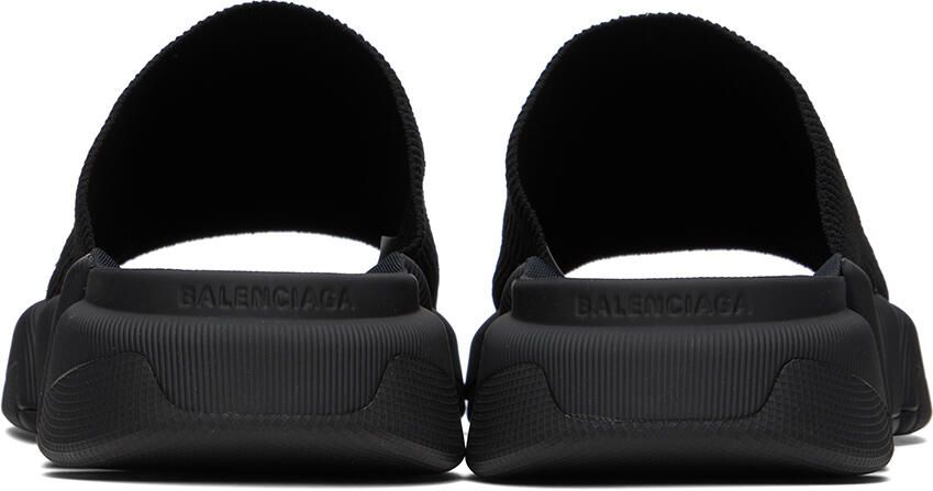 Balenciaga Black Speed 2.0 Slides