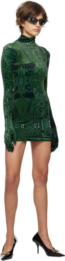 Balenciaga Black Square Knife BB 80 Heels - Picture 6