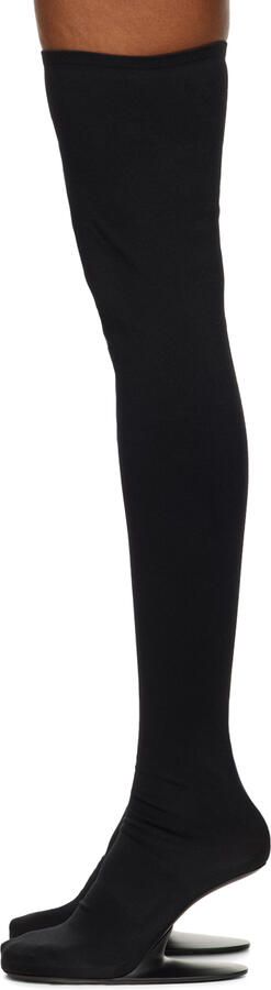 Balenciaga Black Stage 110mm Boots - Picture 4