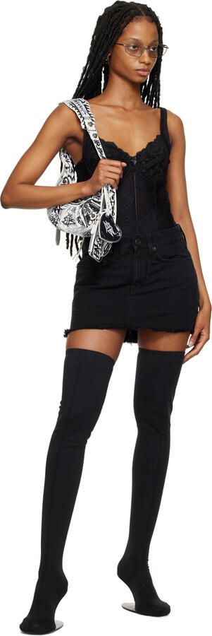 Balenciaga Black Stage 110mm Boots - Picture 3