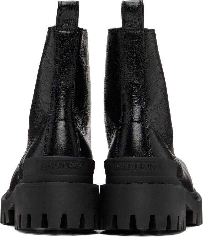 Balenciaga Black Strike Boots