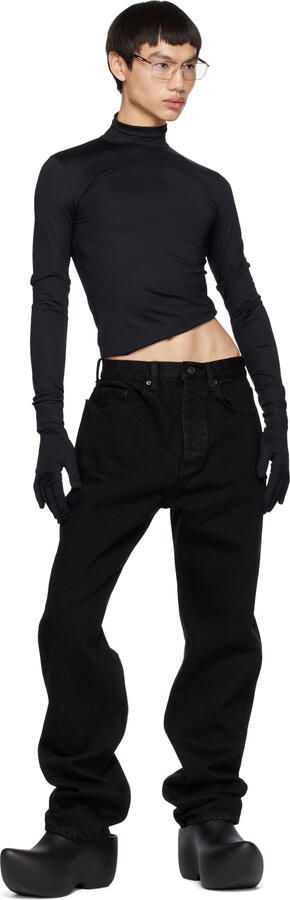 Balenciaga Black Technoclog Clogs - Picture 4