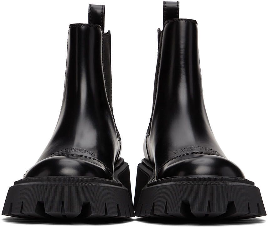 Balenciaga Black Tractor 20MM Boot - Picture 2