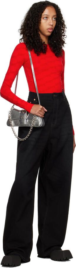 Balenciaga Black Trooper Ankle Boots - Picture 4