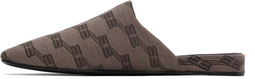 Balenciaga Brown Cosy Mules - Picture 4