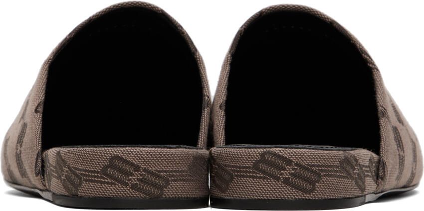 Balenciaga Brown Cosy Mules