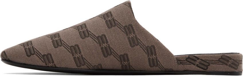 Balenciaga Brown Cosy Mules - Picture 4
