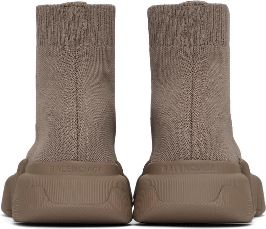 Balenciaga Brown Speed 2.0 Sneakers