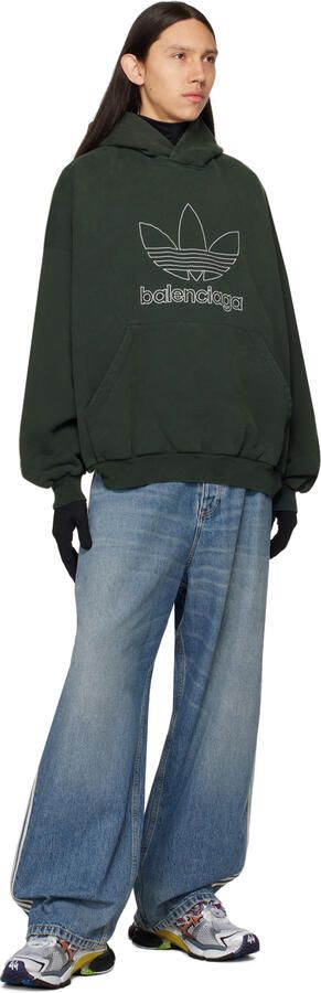 Balenciaga Gray & Multicolor Runner Sneakers - Picture 4