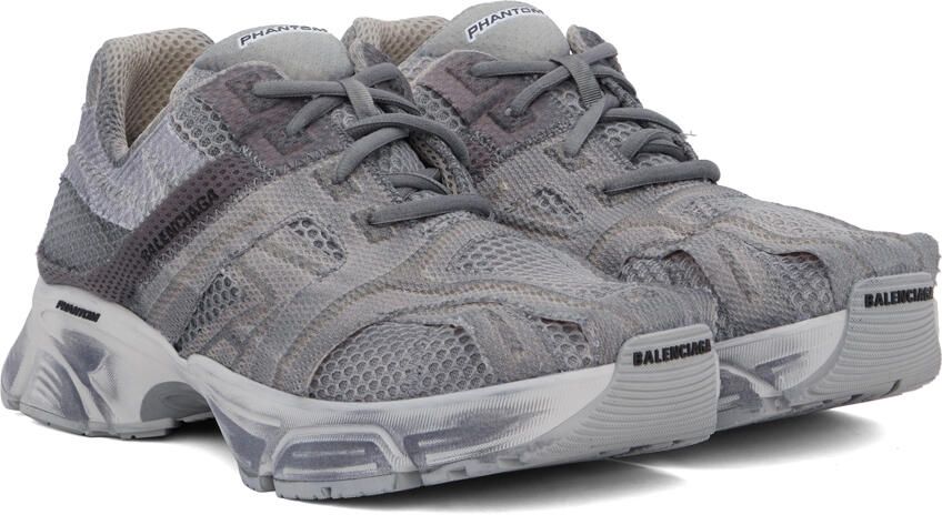 Balenciaga Grey Phantom Sneakers - Picture 2