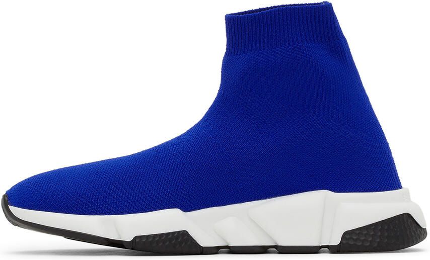 Balenciaga Kids Blue Speed Sneakers - Picture 3