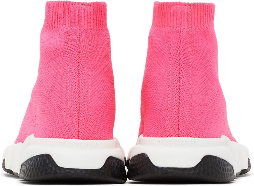 Balenciaga Kids Pink Speed Sneakers