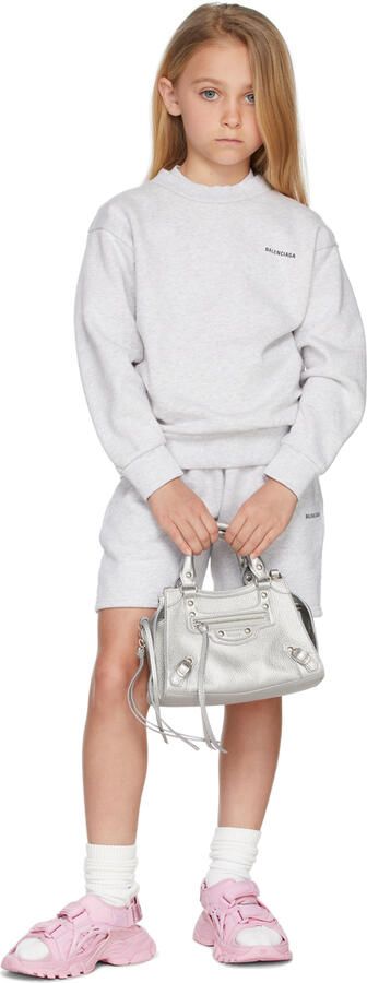 Balenciaga Kids Pink Track Sandals - Picture 4