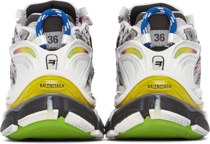 Balenciaga Multicolor Runner Sneakers - Picture 2