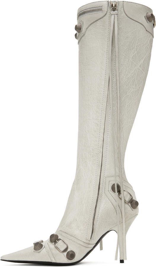 Balenciaga Off-White Cagole 90 Boots