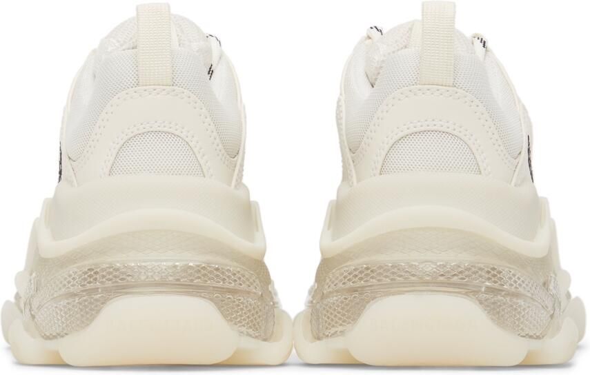Balenciaga Off-White Clear Sole Triple S Sneakers - Picture 2