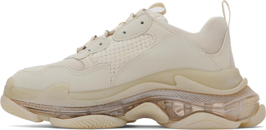 Balenciaga Off-White Triple S Sneakers - Picture 3
