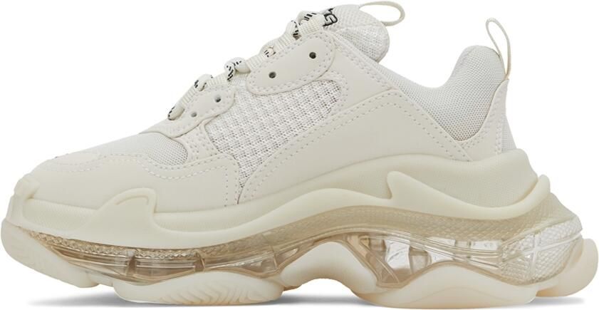 Balenciaga Off-White Triple S Sneakers - Picture 3