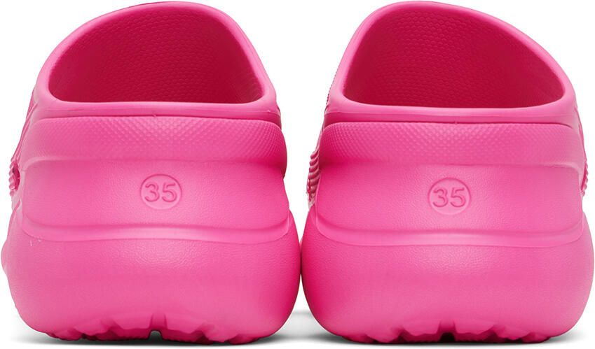 Balenciaga Pink Crocs Edition Pool Slides
