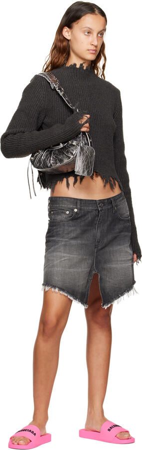 Balenciaga Pink Pool Slides - Picture 3