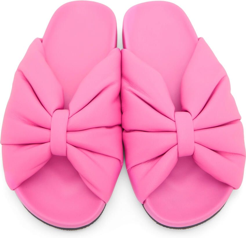 Balenciaga Pink Puffy Slides