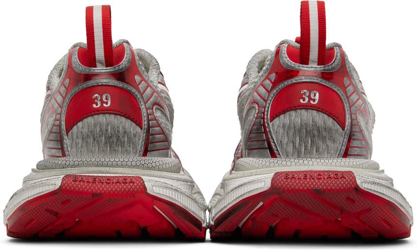 Balenciaga White & Red 3XL Sneakers