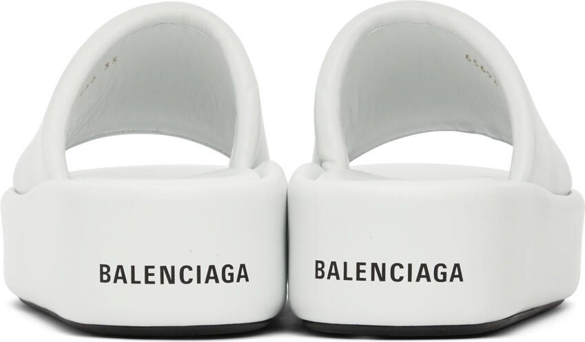 Balenciaga White Rise Sandals