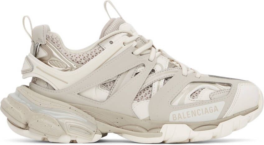 Balenciaga Beige Track Sneakers - Picture 5