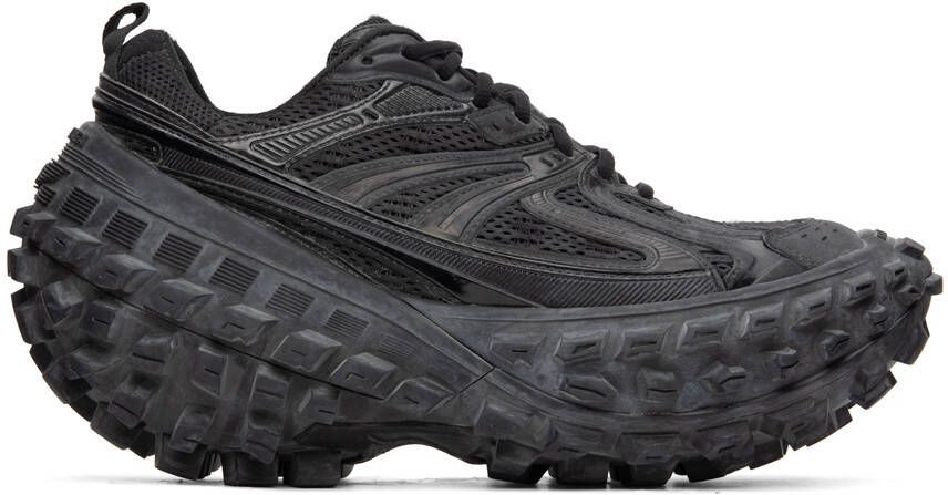 Balenciaga Black Bouncer Sneakers - Picture 4