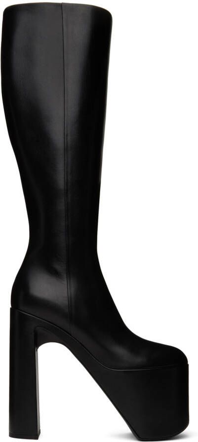 Balenciaga Black Camden 160 Boots - Picture 2