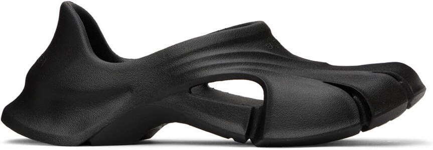 Balenciaga Black Mold Closed Sandals - Picture 5