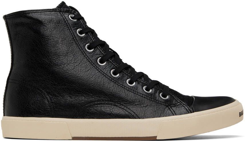 Balenciaga Black Paris Sneakers - Picture 5