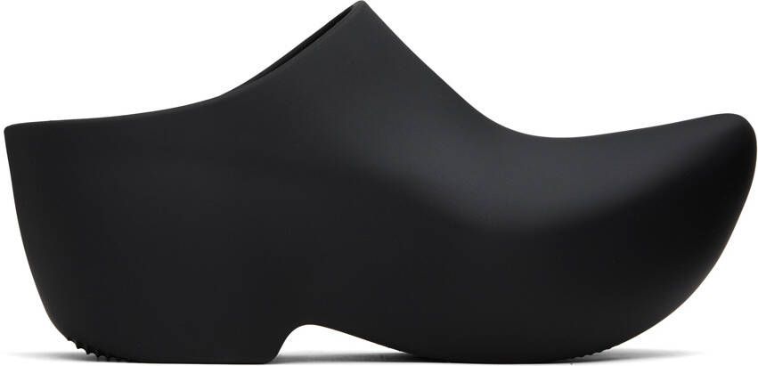 Balenciaga Black Technoclog Clogs - Picture 5