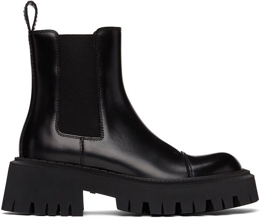 Balenciaga Black Tractor 20MM Boot - Picture 5