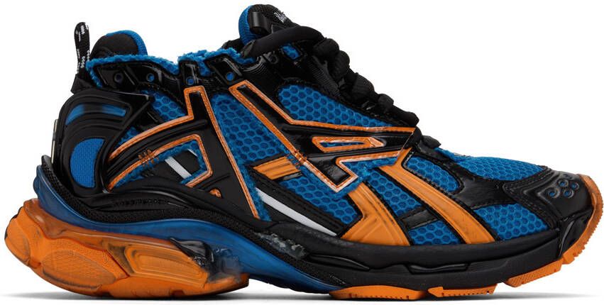 Balenciaga Blue Runner Sneakers - Picture 5