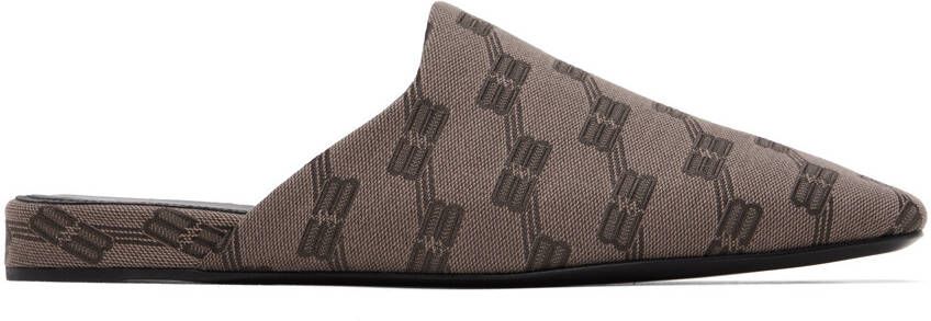 Balenciaga Brown Cosy Mules - Picture 5